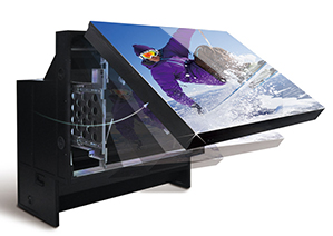 60寸前維護(hù)拼接液晶顯示屏