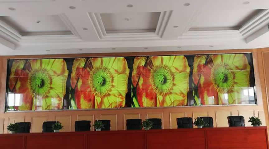 廣州某部隊(duì)光學(xué)無縫拼接屏