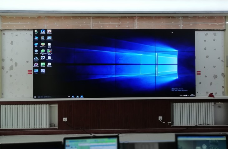 聊城交警第三大隊(duì)液晶拼接屏解決方案