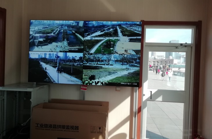 泉州廣場(chǎng)安防監(jiān)控液晶拼接屏解決方案