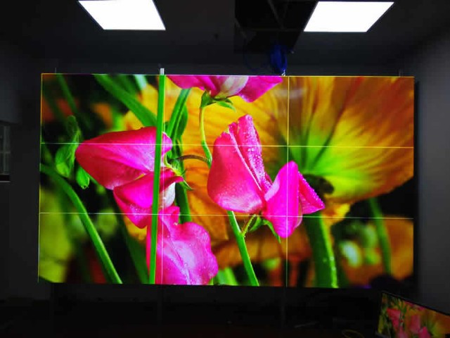 重慶某黨委辦公廳選擇愛普樂電子無縫拼接屏