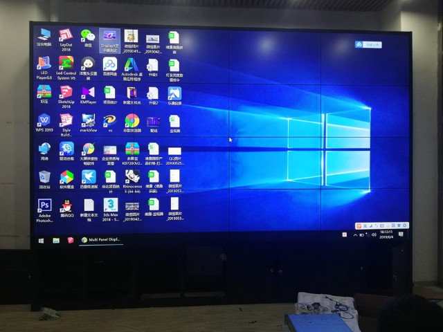 愛普樂55寸液晶拼接屏進駐北京某科技公司