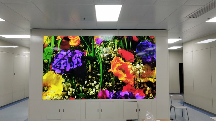 廣東某省廳0.88mm液晶拼接屏項(xiàng)目