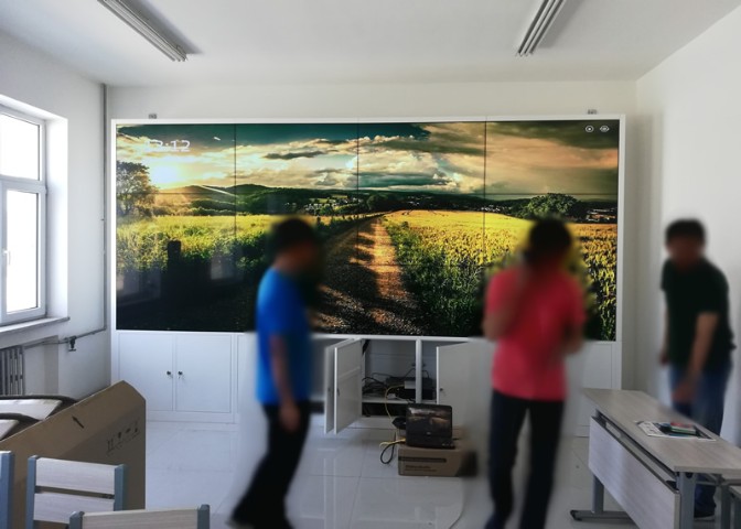 49寸液晶拼接屏進(jìn)駐保定市清苑區(qū)農(nóng)業(yè)農(nóng)村局