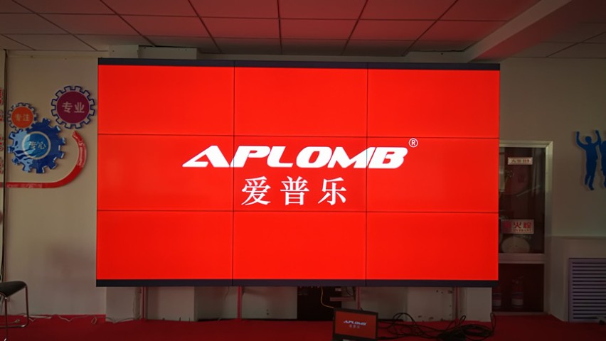 銀川某科技企業(yè)55寸液晶拼接屏案例