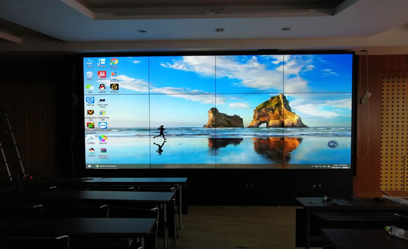 液晶拼接屏助力山東大學某校區(qū)打造多媒體教室