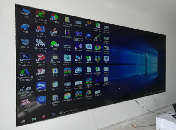 液晶拼接屏進(jìn)駐內(nèi)蒙古烏蘭察布某電業(yè)局